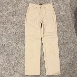 Express Modern Straight Super High Rise Pant